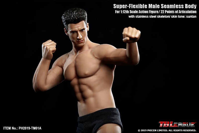 1/12 Phicen TBLeague TM01A Male Seamless Action Figure Athletic Body