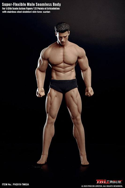 1/12 Phicen TBLeague TM02A Male Seamless Action Figure Muscular Body