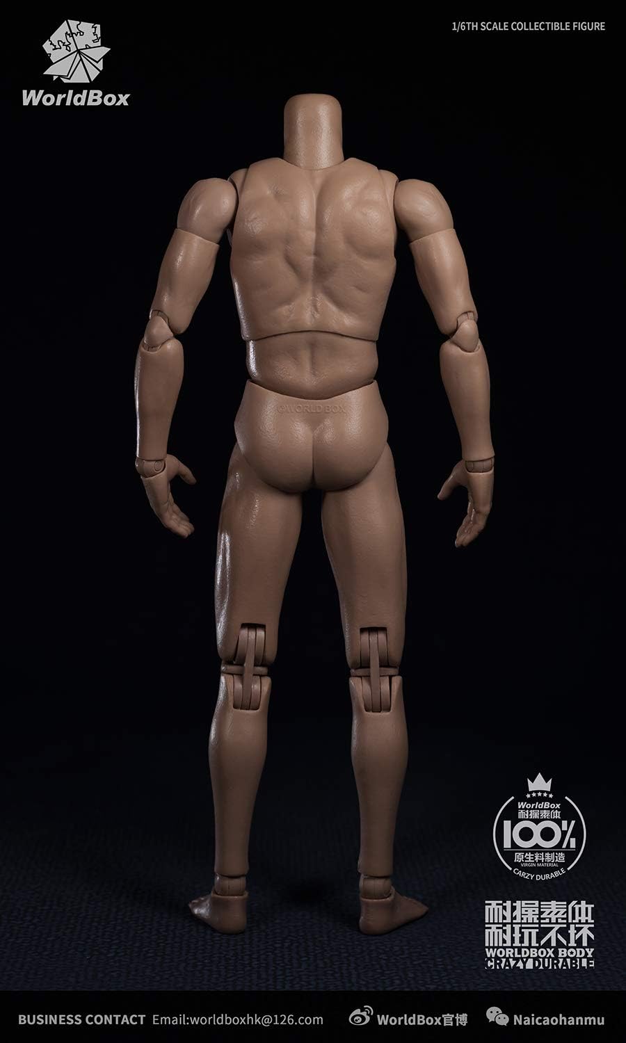 WorldBox 1/6 Scale Premium Body Set - Crazy Durable AT020