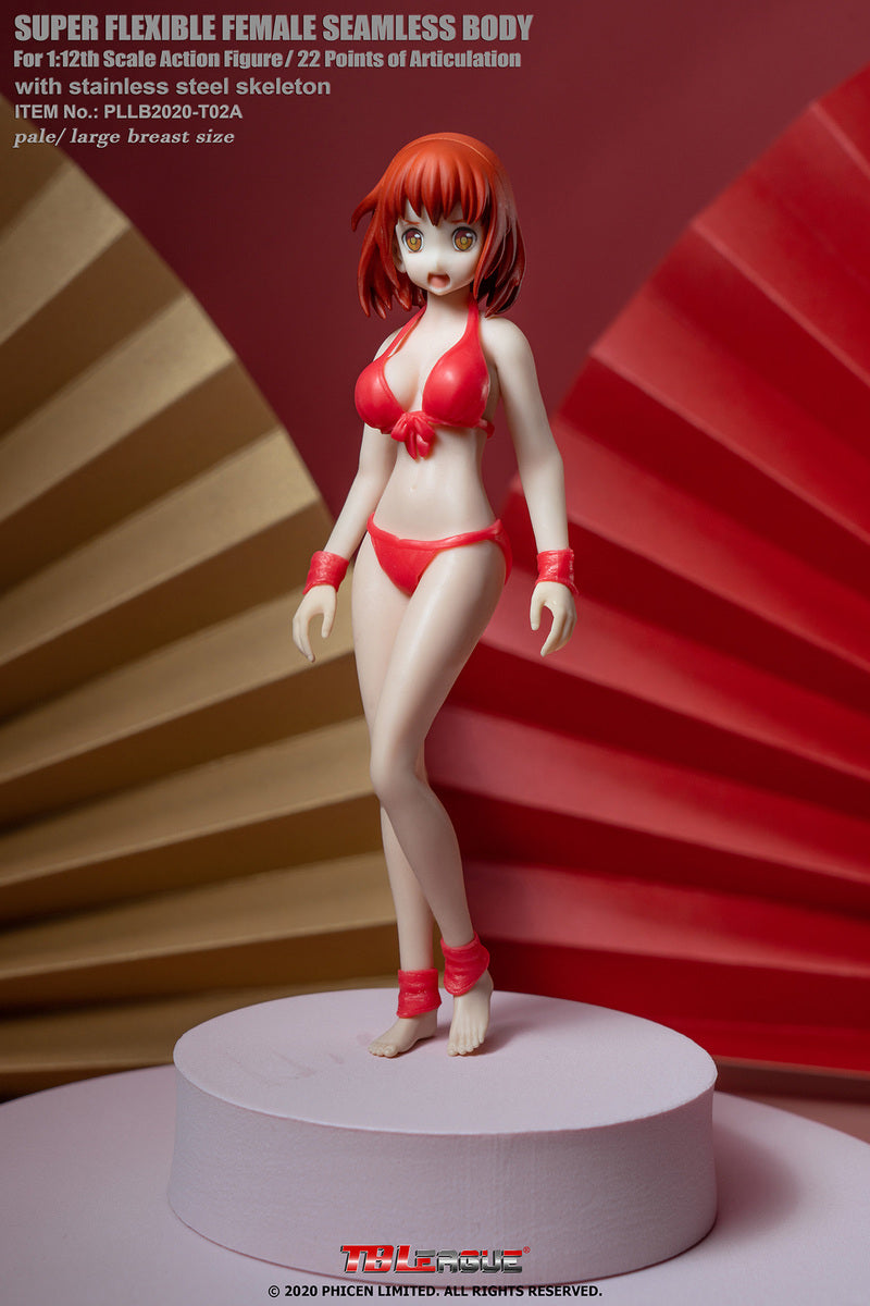 1/12 Phicen TBLeague T02A Anime Super Flexible Female Seamless Figure Body