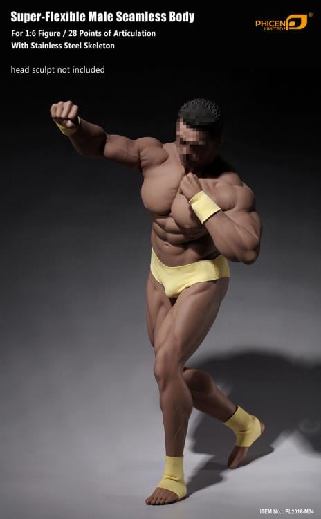 1/6 Phicen TBLeague M34 Male Action Figure Muscle Body