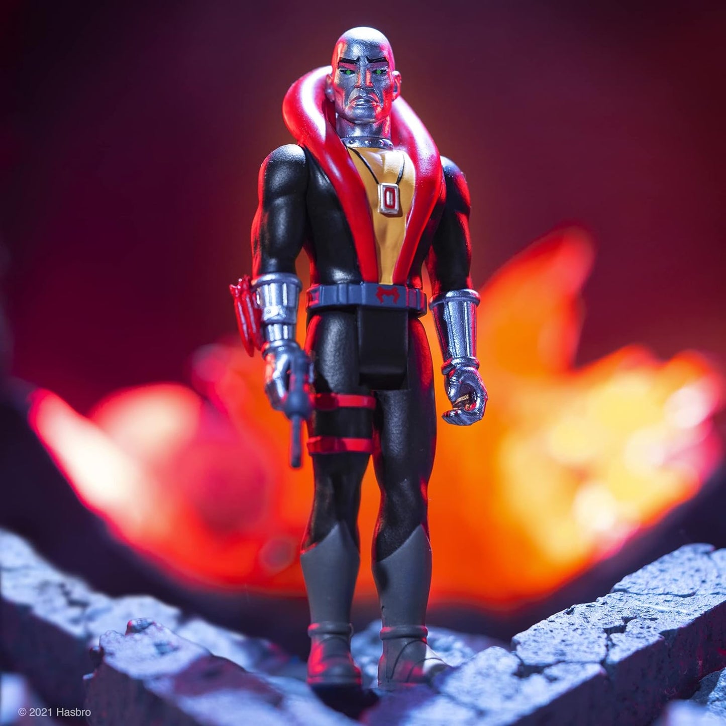 Super7 GI Joe Cobra Destro ReAction Figure Retro Wave 1 Action Figure