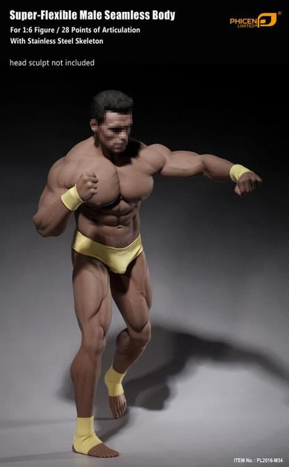 1/6 Phicen TBLeague M34 Male Action Figure Muscle Body