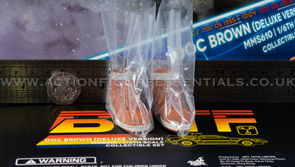 Hot Toys Doc Brown High Tops Sneakers Trainers MMS610 Deluxe 1/6 Figure Parts