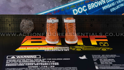 Hot Toys Doc Brown High Tops Sneakers Trainers MMS610 Deluxe 1/6 Figure Parts