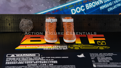 Hot Toys Doc Brown Sneaker Trainers High Tops MMS610 Deluxe 1/6 Figure Vandals