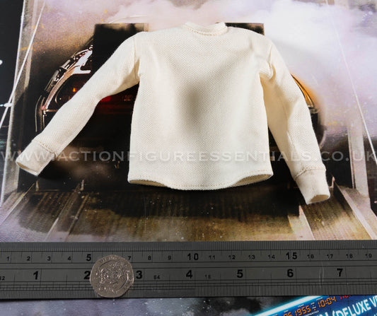 Hot Toys Doc Brown Long Sleeved Under Shirt MMS610 Deluxe 1/6 Figure Parts