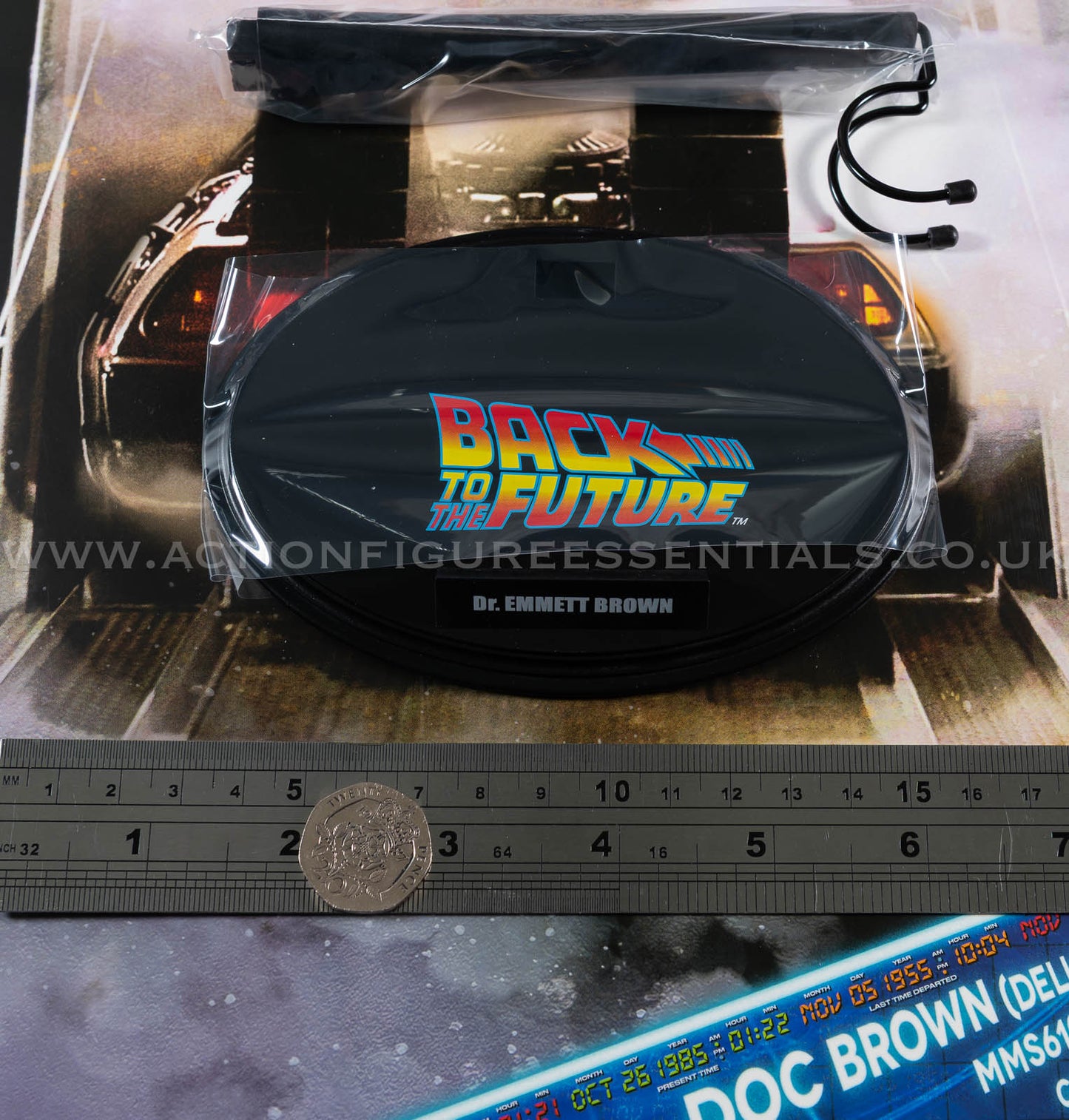 Hot Toys Doc Brown Display Stand MMS610 Deluxe 1/6 Figure Parts