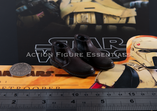 Hot Toys Star Wars Shoretrooper Boots Shoes Brown TMS031 1/6 Figure Part