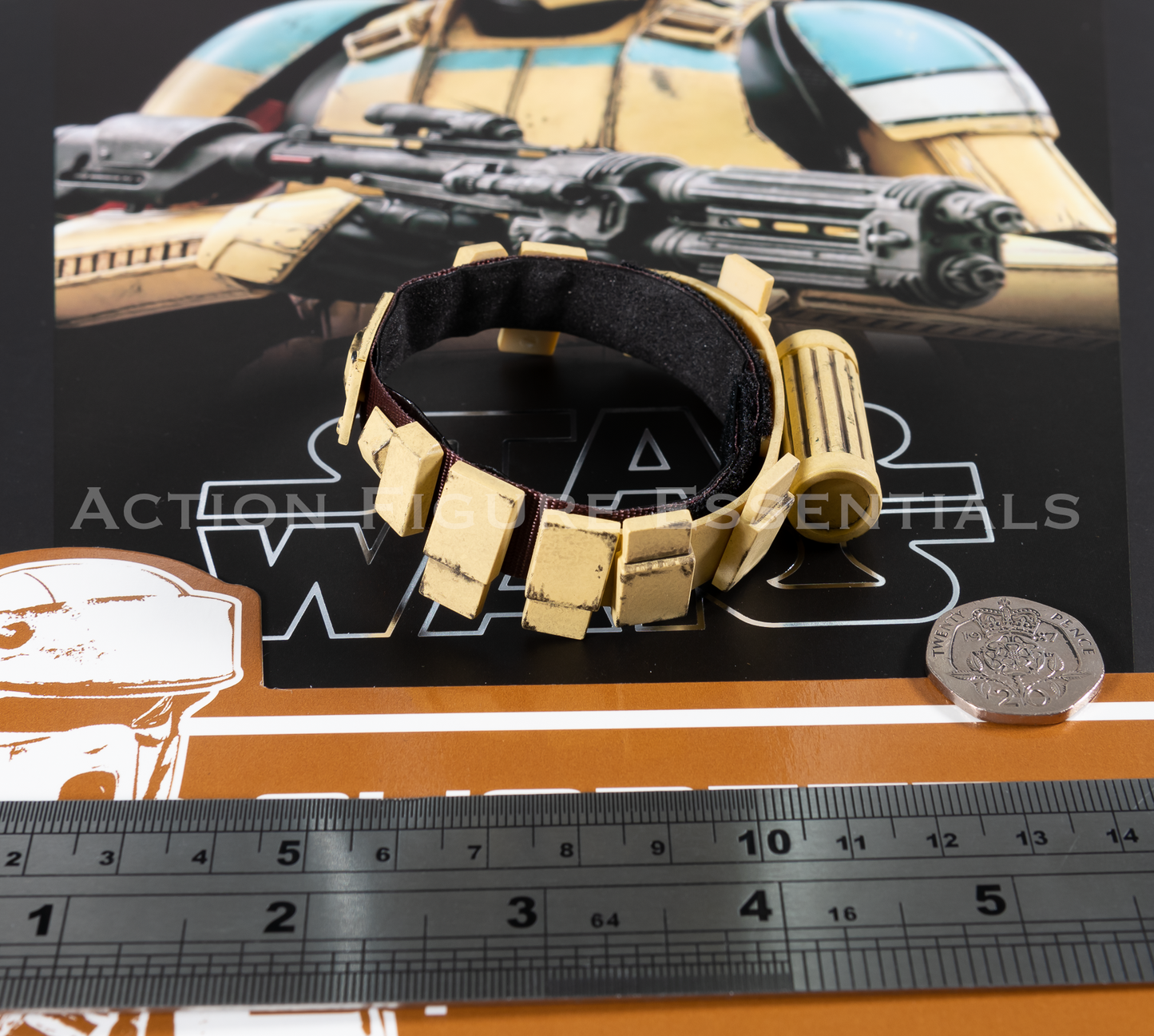 Hot Toys Star Wars Shoretrooper Squad Leader Utility Belt MMS592 1/6 Rogue One