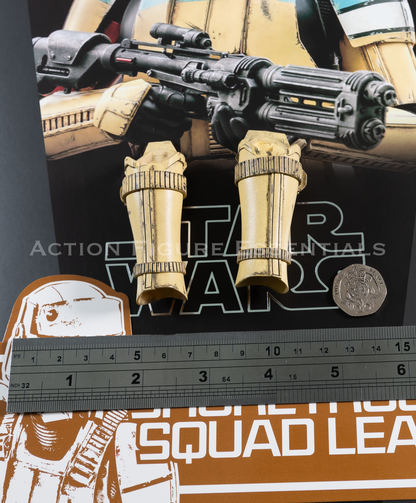 Hot Toys Star Wars Shoretrooper Squad Leader Greaves Leg Armour MMS592 1/6 Rogue One