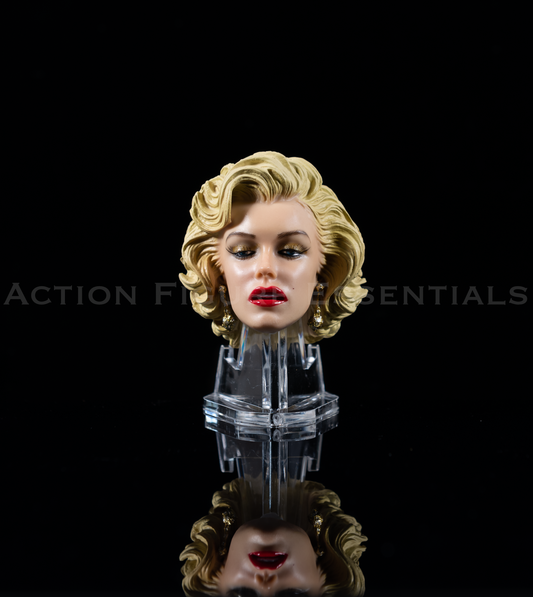 Marilyn Monroe Custom 1/6 Scale Head Sculpt - Gentlemen Prefer Blondes - 12" Female Doll