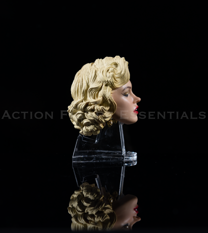 Marilyn Monroe Custom 1/6 Scale Head Sculpt - Gentlemen Prefer Blondes - 12" Female Doll