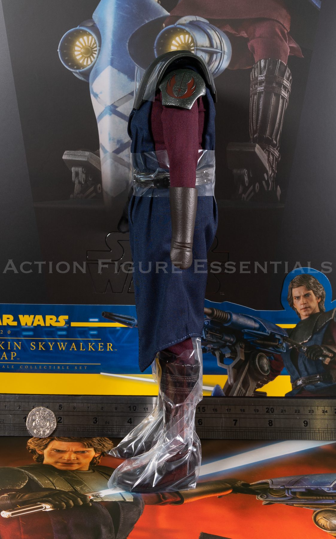 Hot Toys Star Wars Anakin Skywalker Body Clone Wars Set TMS020 1/6 Jedi