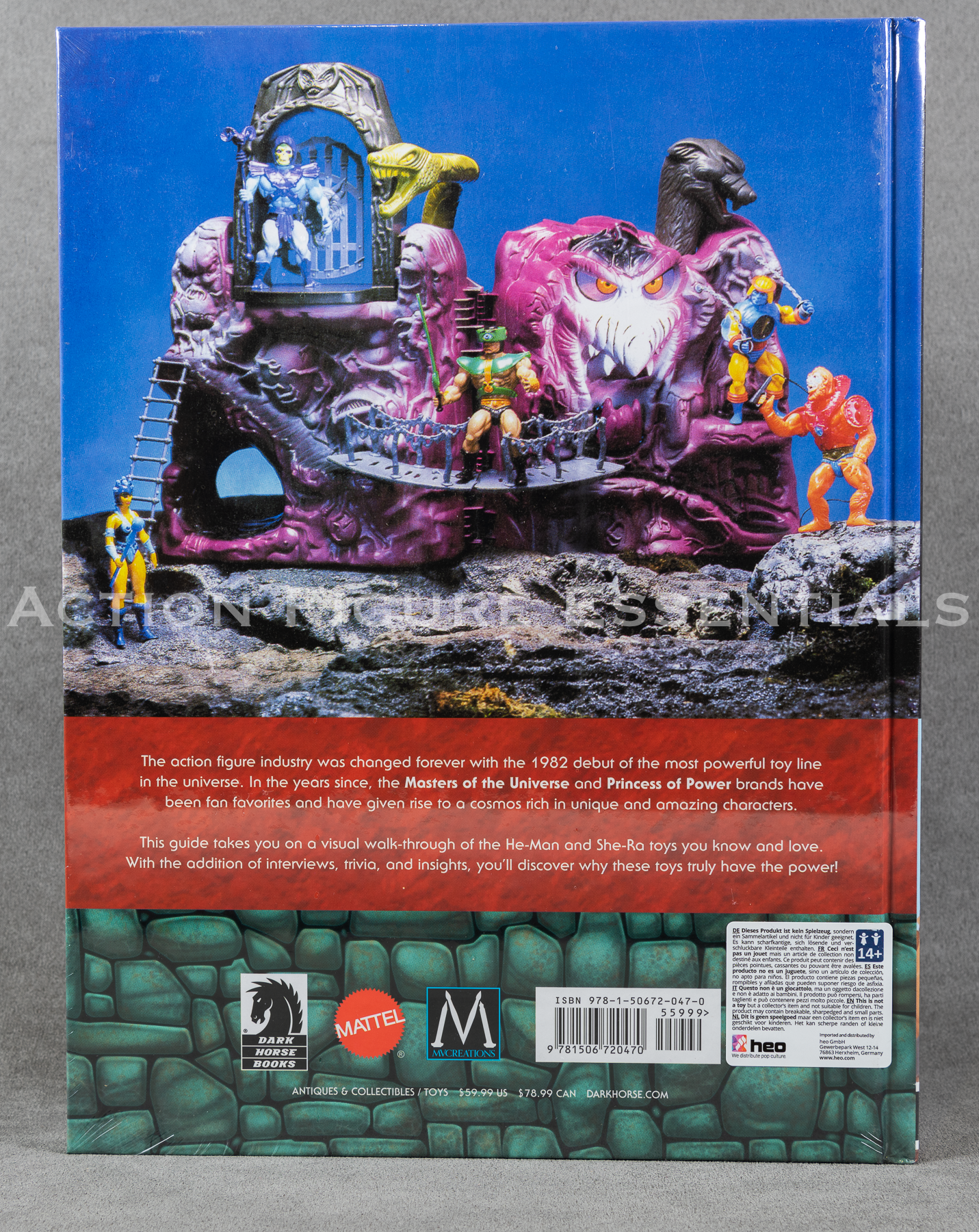 Masters of the Universe Art Book The Toys of He-Man and The Masters of the Universe *English Ver.*