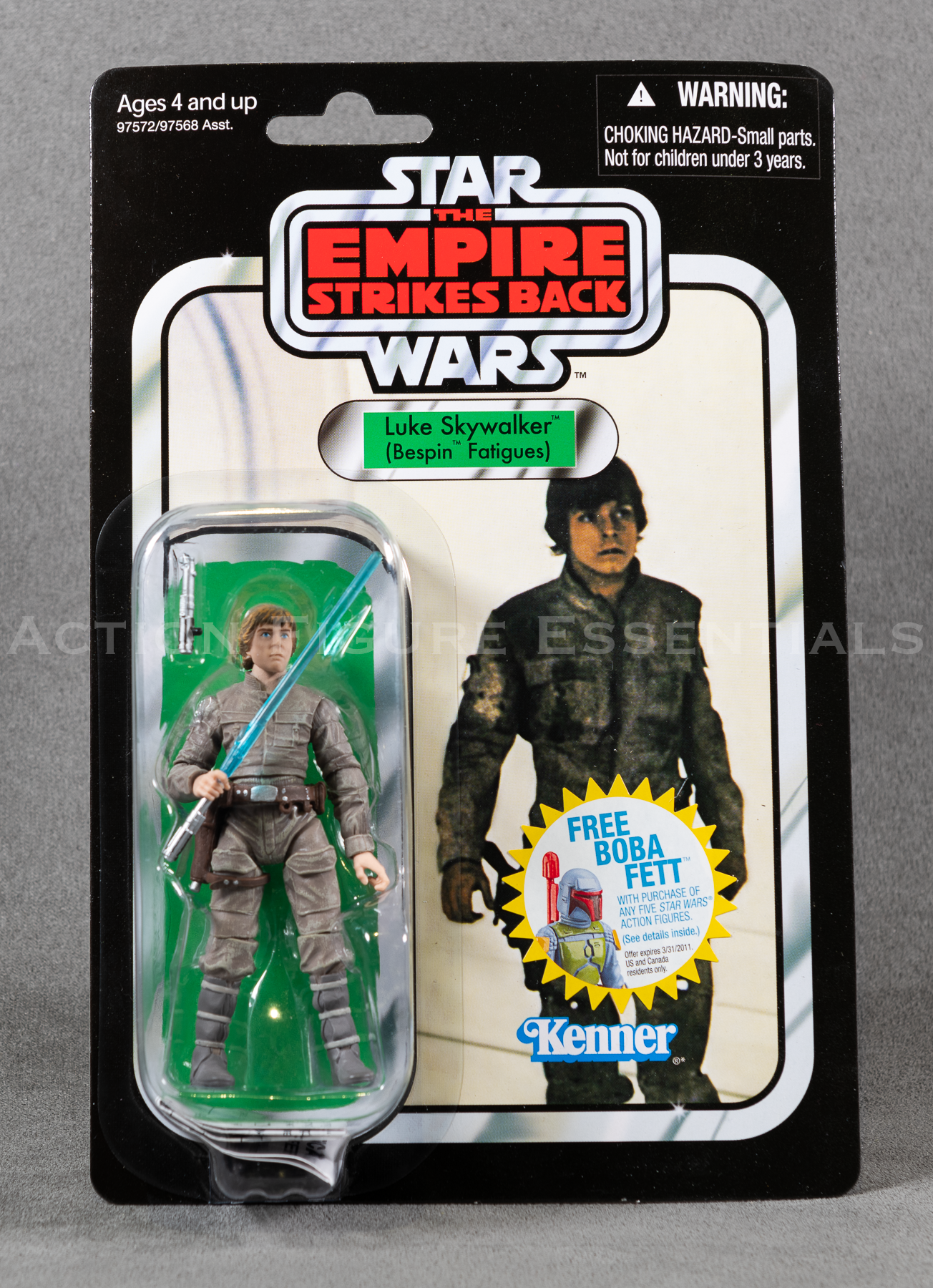 Star Wars: The Vintage Collection - Luke Skywalker (Bespin) - 3.75" Action Figure - New Sealed Card - MOC