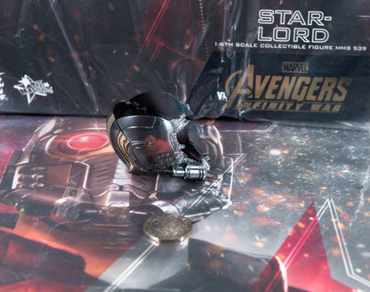 Hot Toys Star Lord Helmet Activating Mode Infinity War MMS539 1/6 Scale Marvel