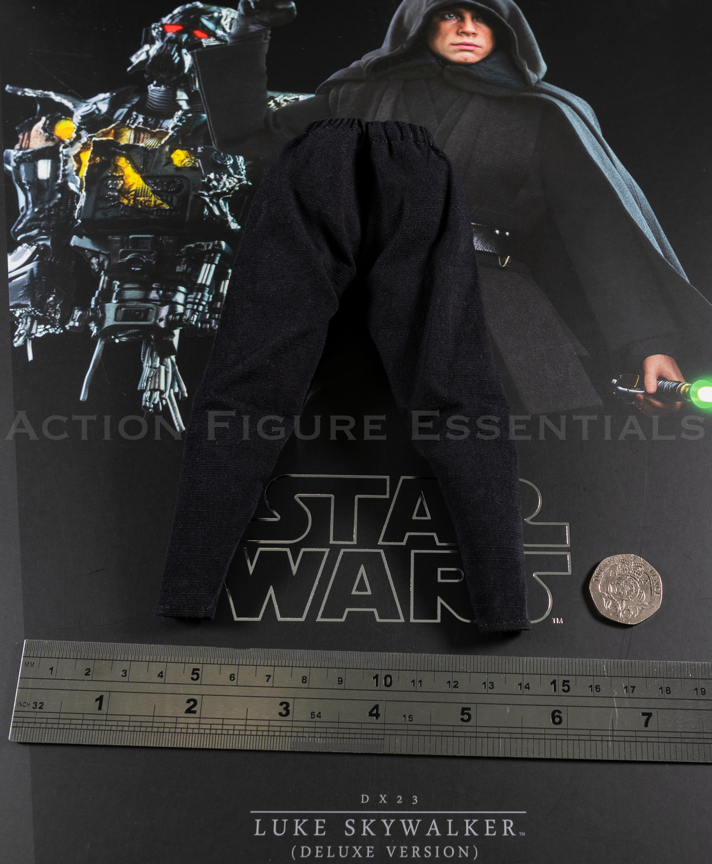 Hot Toys Star Wars Luke Skywalker Jedi Knight Pants / Trousers 1/6 DX23 The Mandalorian