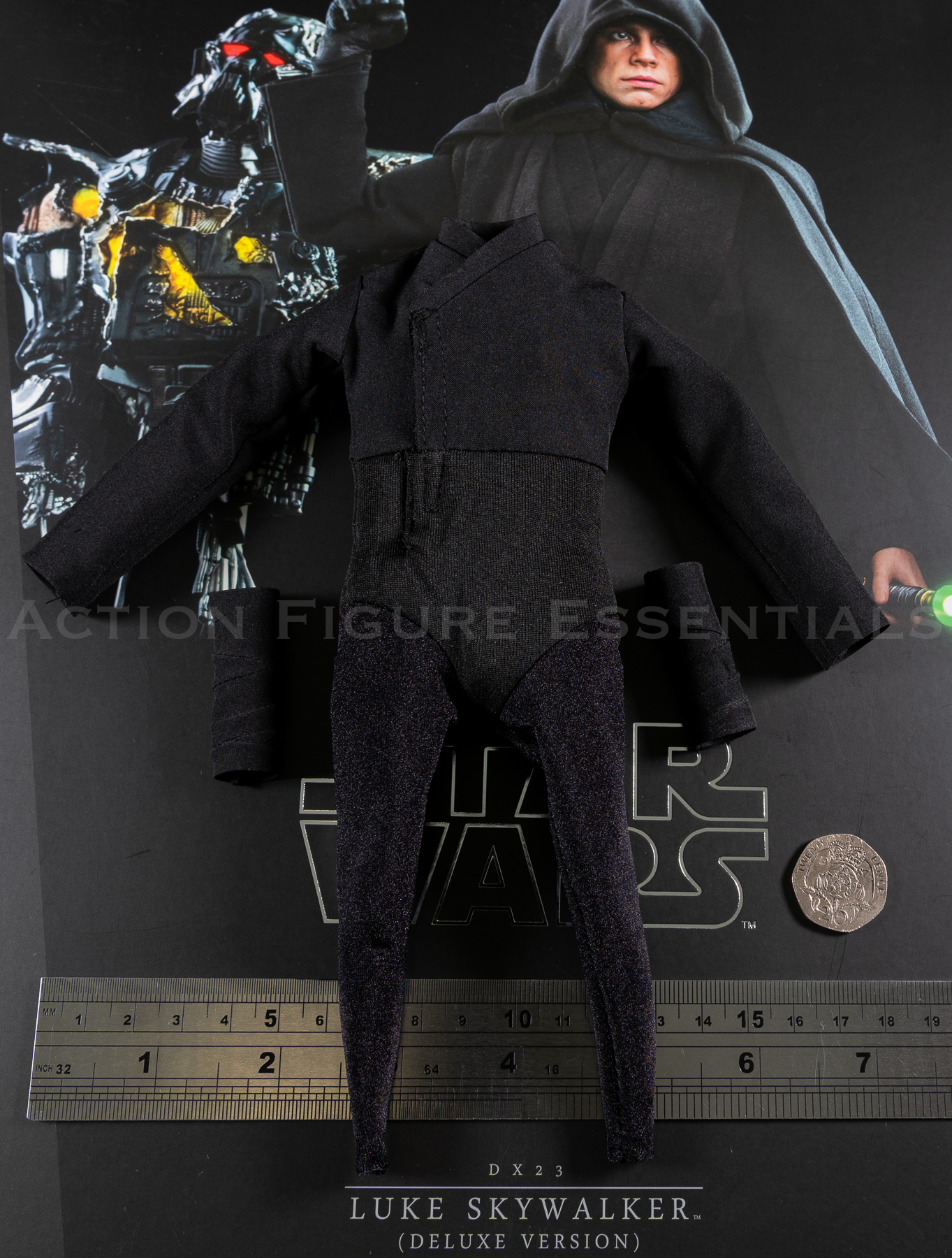 Hot Toys Star Wars Luke Skywalker Jedi Knight Body Suit 1/6 DX23 The Mandalorian