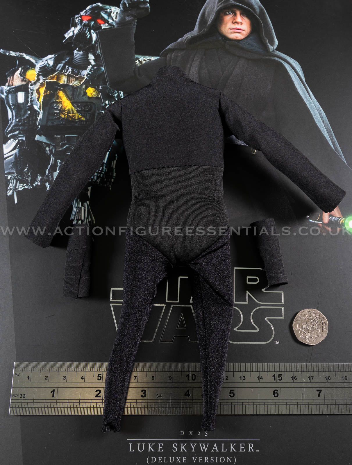 Hot Toys Star Wars Luke Skywalker Jedi Knight Body Suit 1/6 DX23 The Mandalorian