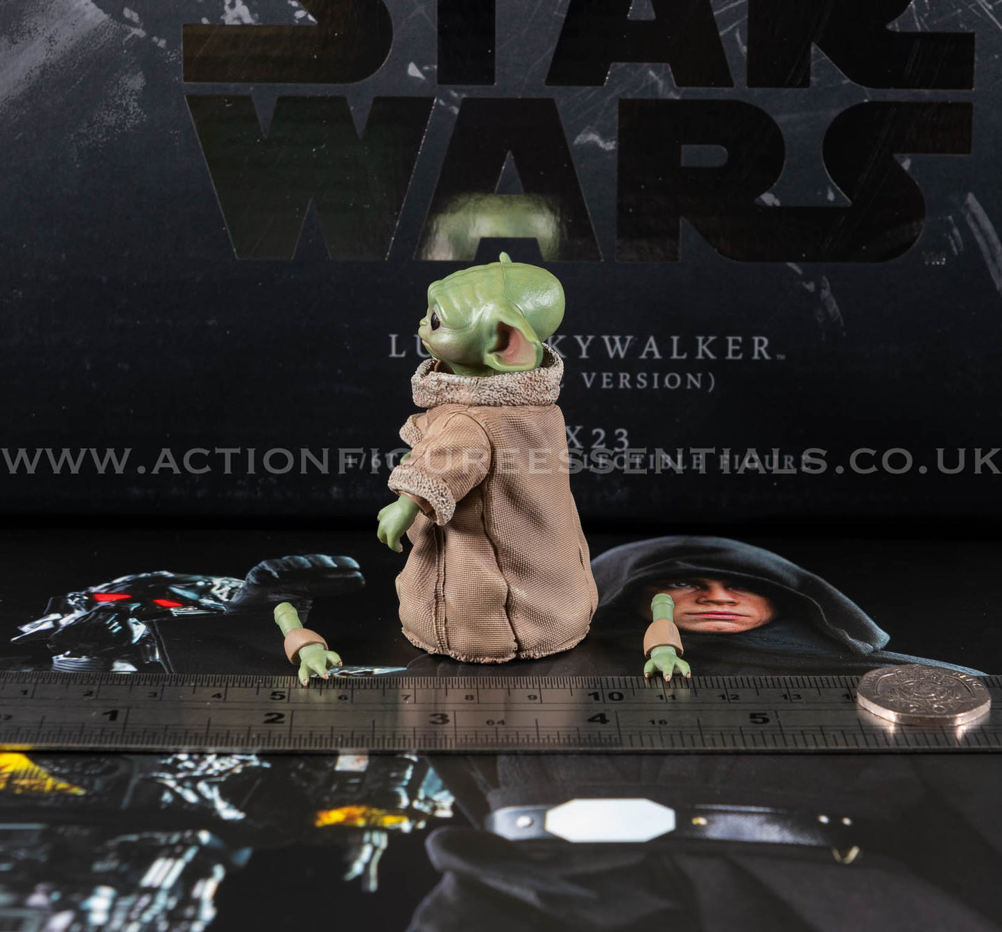 Hot Toys Star Wars Grogu 1/6 Luke Skywalker DX23 The Mandalorian Baby Yoda