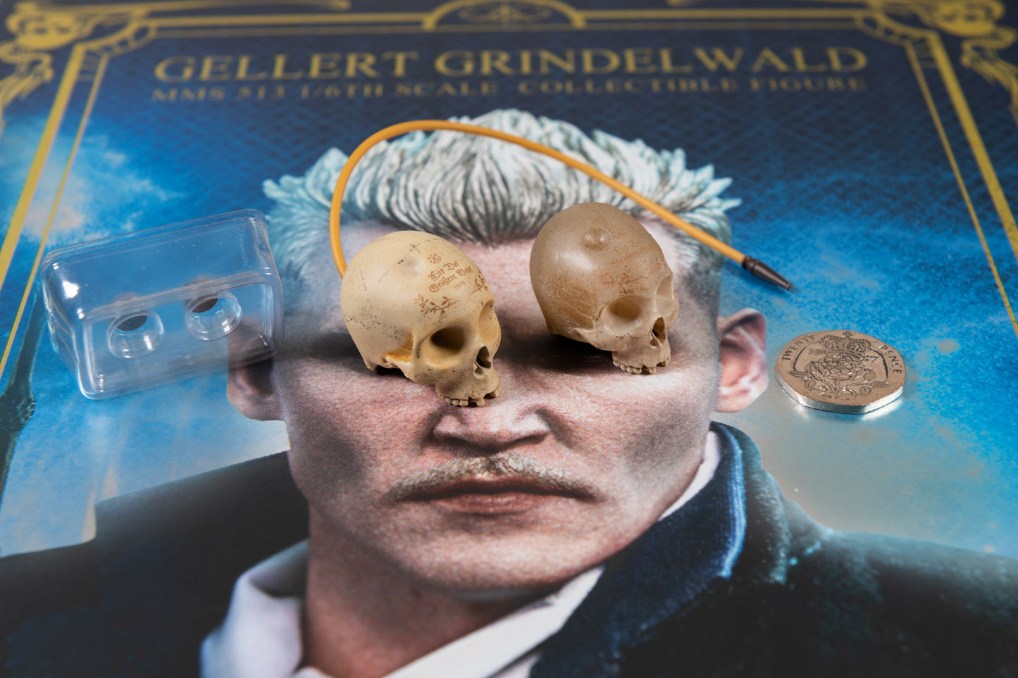 Hot Toys Fantastic Beasts Gellert Grindelwald Skull Hookah 1/6th scale MMS513