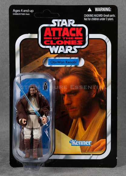 Star Wars: The Vintage Collection - Obi Wan Kenobi - 3.75" Action Figure - New Sealed Card - MOC