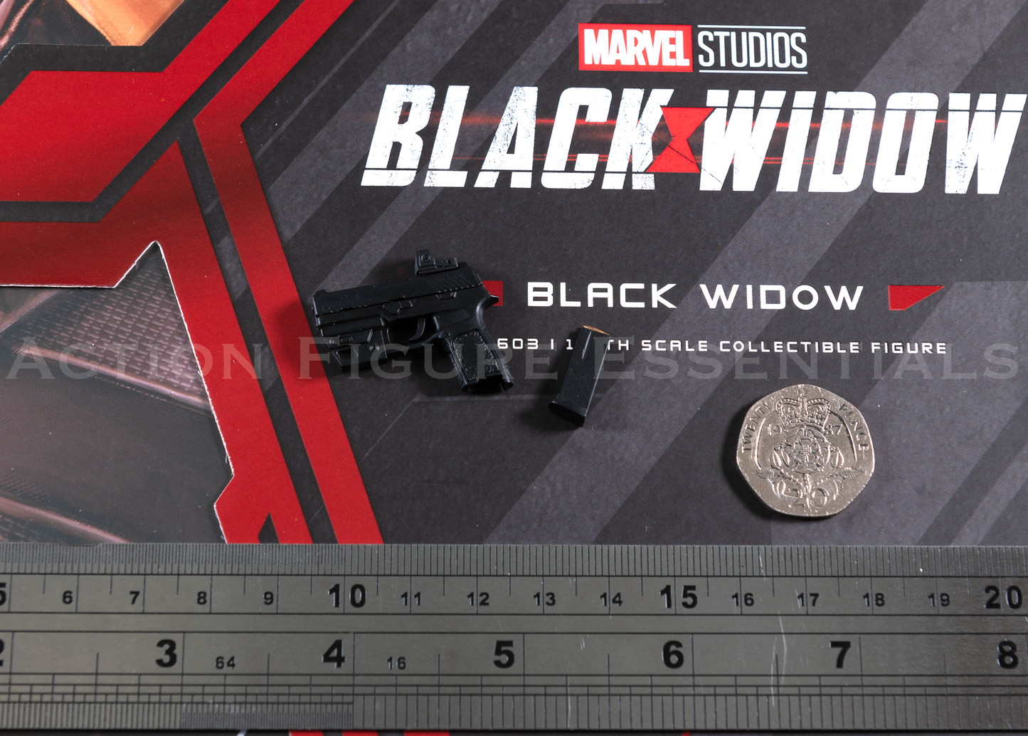 Hot Toys Black Widow x3 Pistols Gun Set 1/6 MMS603 KGB Assassin Figure Parts