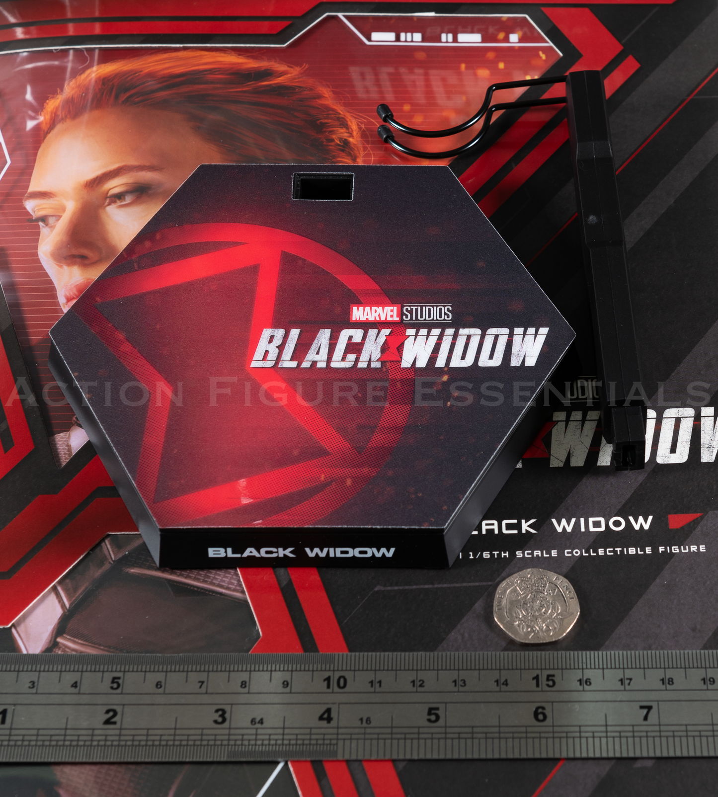 Hot Toys Black Widow Display Stand 1/6 MMS603 KGB Assassin Figure Parts