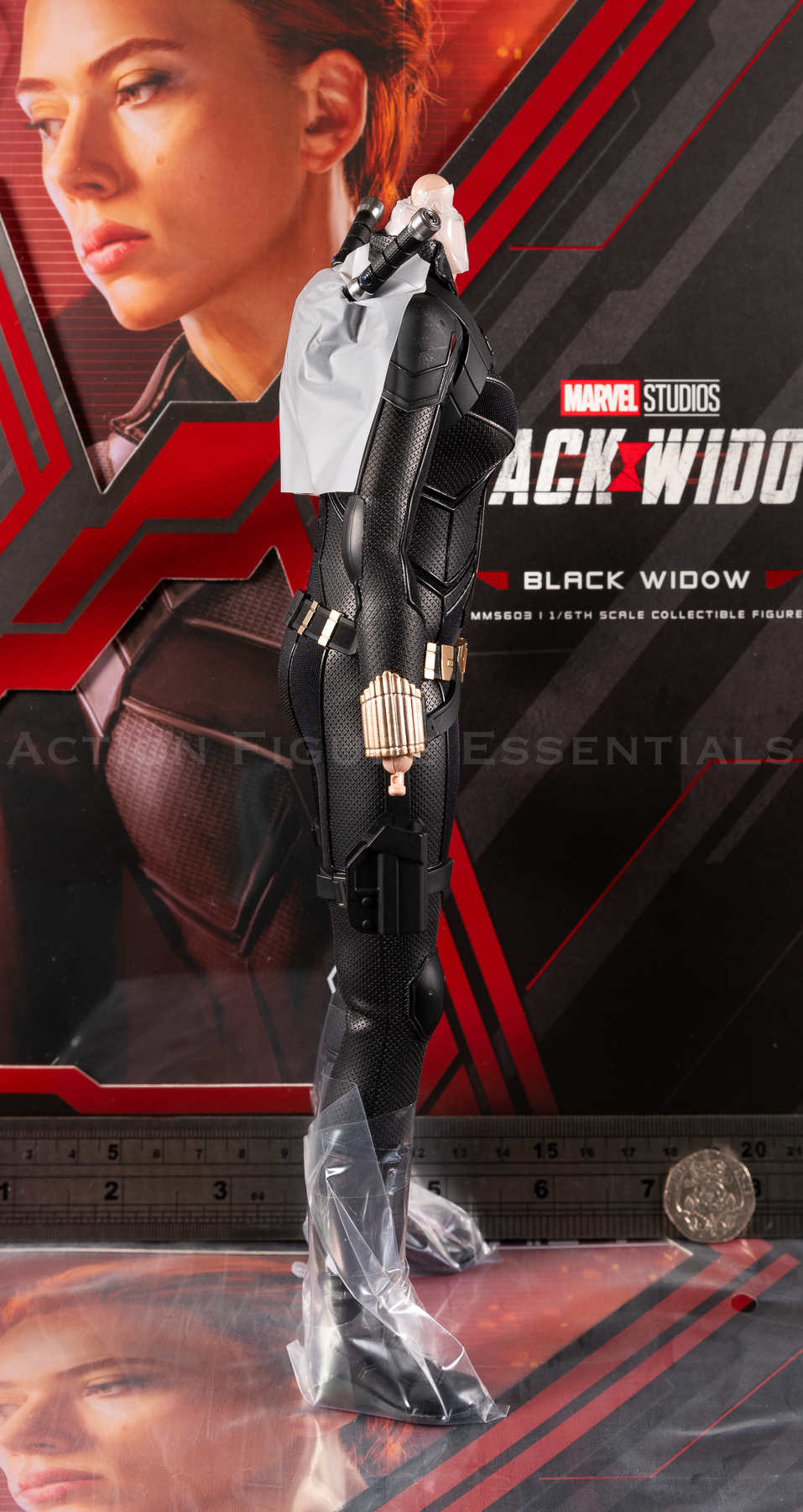 Hot Toys Black Widow Body Set Gold 1/6 MMS603 KGB Assassin Figure Parts