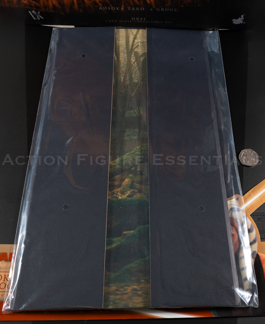 Hot Toys Ahsoka Tano Backdrop Diorama Stand 1/6 DX21 Star Wars Jedi Dagobah Forest