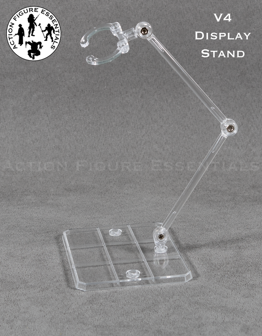 Dynamic Action Figure Display Stand Bases Holder - HG 6" SHF - V4 - (Set of 1 Pre-built Stand)