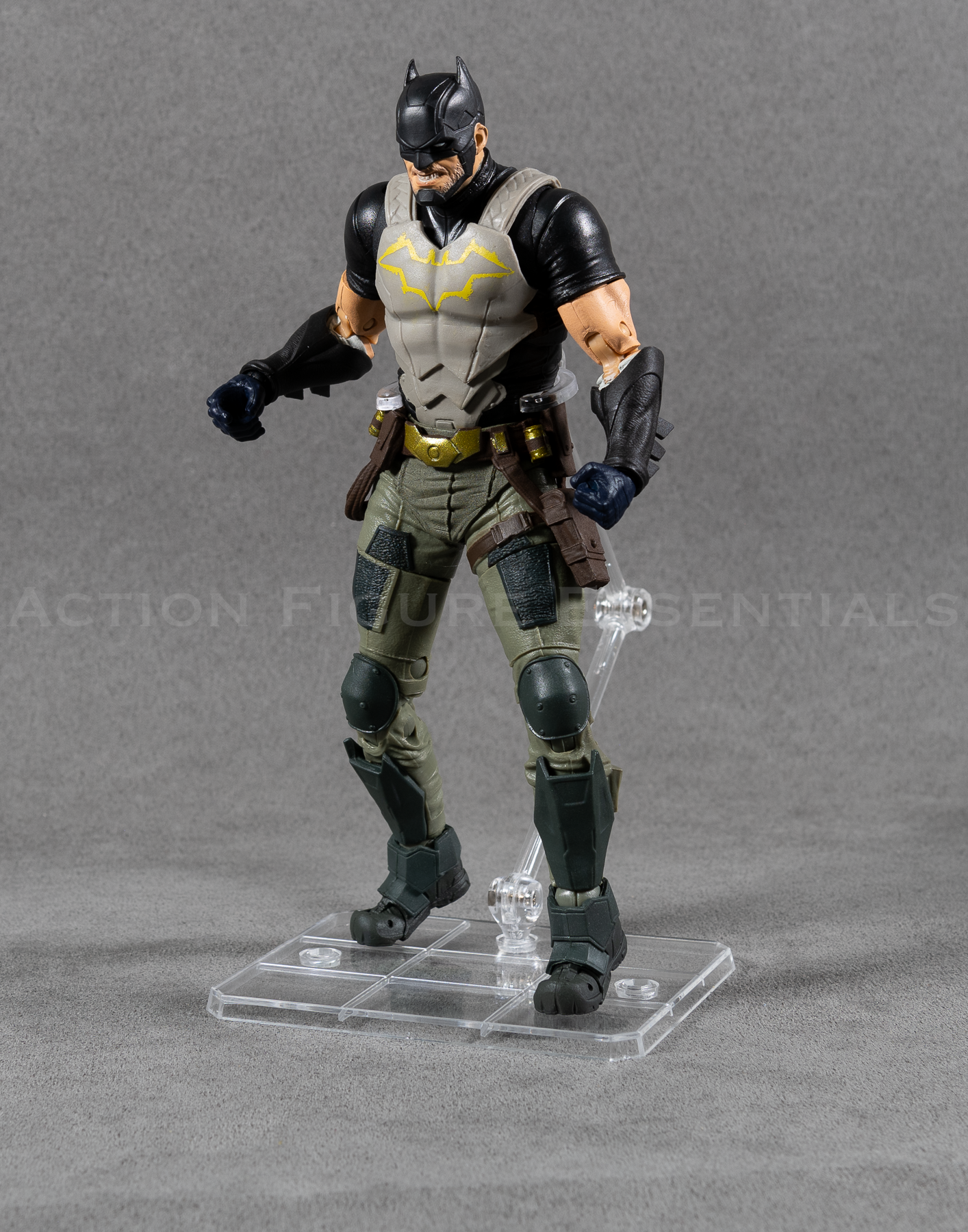 Dynamic Action Figure Display Stand Bases Holder - HG 6" SHF - V4 - (Set of 1 Pre-built Stand)