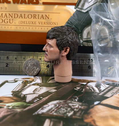 Hot Toys Star Wars Mandalorian Head Sculpt Din Djarin TMS052 Deluxe 1/6 Scale