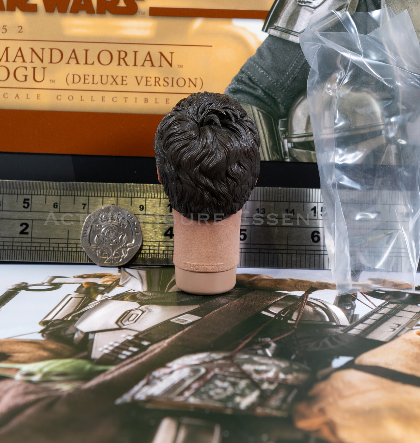 Hot Toys Star Wars Mandalorian Head Sculpt Din Djarin TMS052 Deluxe 1/6 Scale