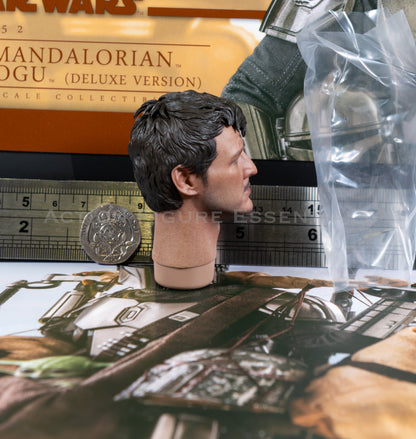 Hot Toys Star Wars Mandalorian Head Sculpt Din Djarin TMS052 Deluxe 1/6 Scale