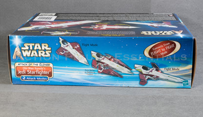 Star Wars: Attack of The Clones - Obi Wan Kenobi's Jedi Starfighter- Sealed Box - MOC