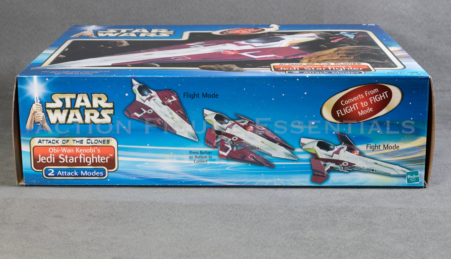 Star Wars: Attack of The Clones - Obi Wan Kenobi's Jedi Starfighter- Sealed Box - MOC