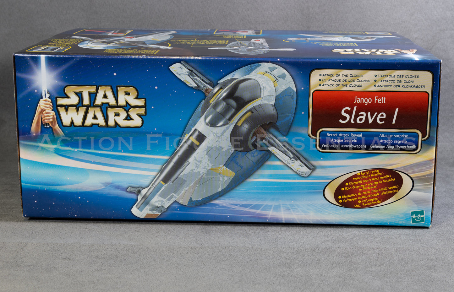 Star Wars: Attack of The Clones - Jango Fett Slave 1 - Sealed Box - MOC