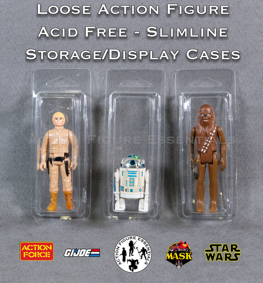 Star Wars - Loose Action Figure Storage/Display Cases - Acid Free - (Set of 20 Cases)