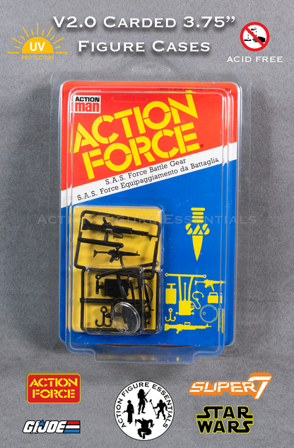 Star Wars Storage/Display Star Cases for Carded Action Figures - Version 2 (Set of 2 Cases)