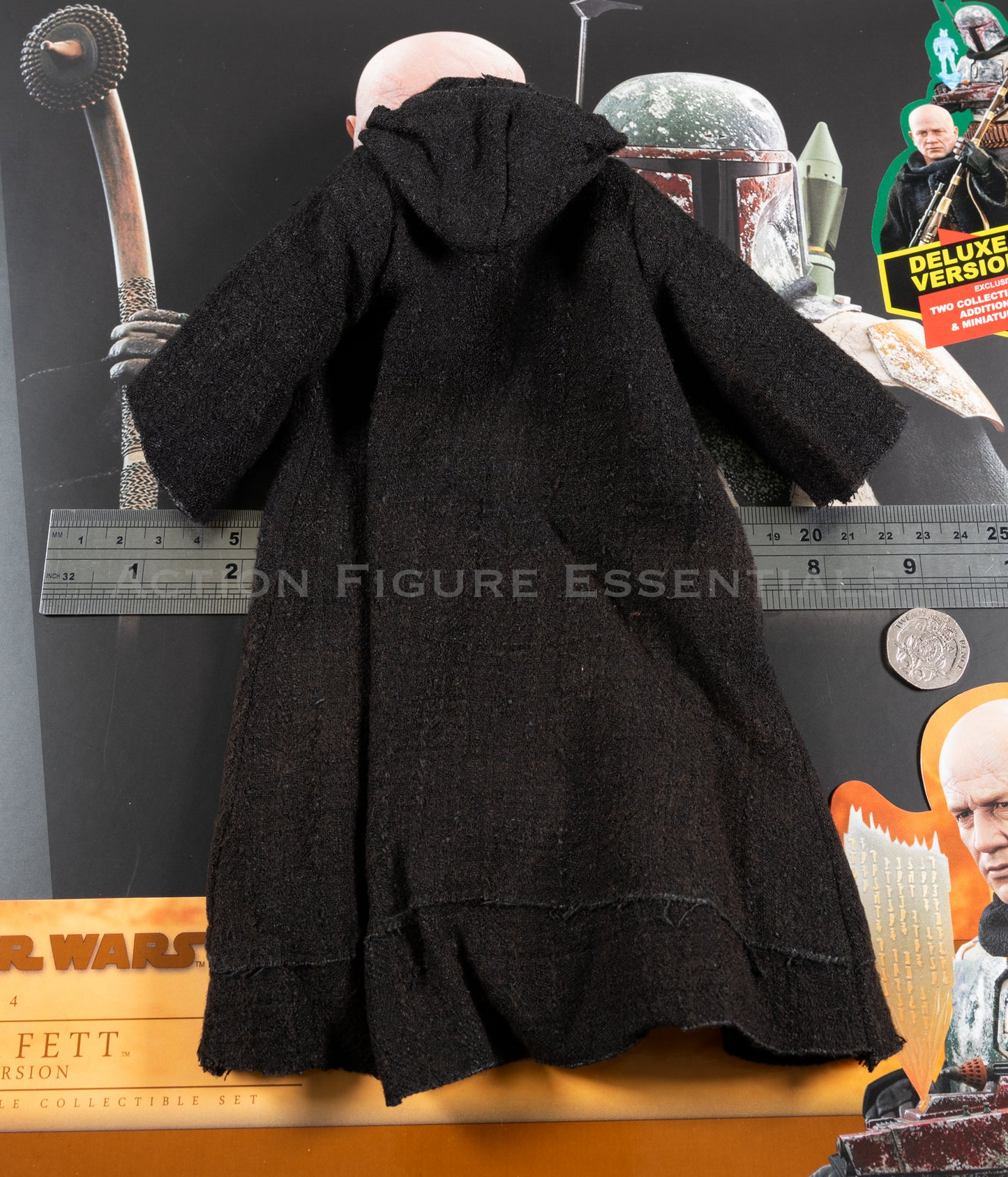 Hot Toys Star Wars Boba Fett Robe Hooded Cloak Gown 1/6 Figure Parts TMS034 Mandalorian