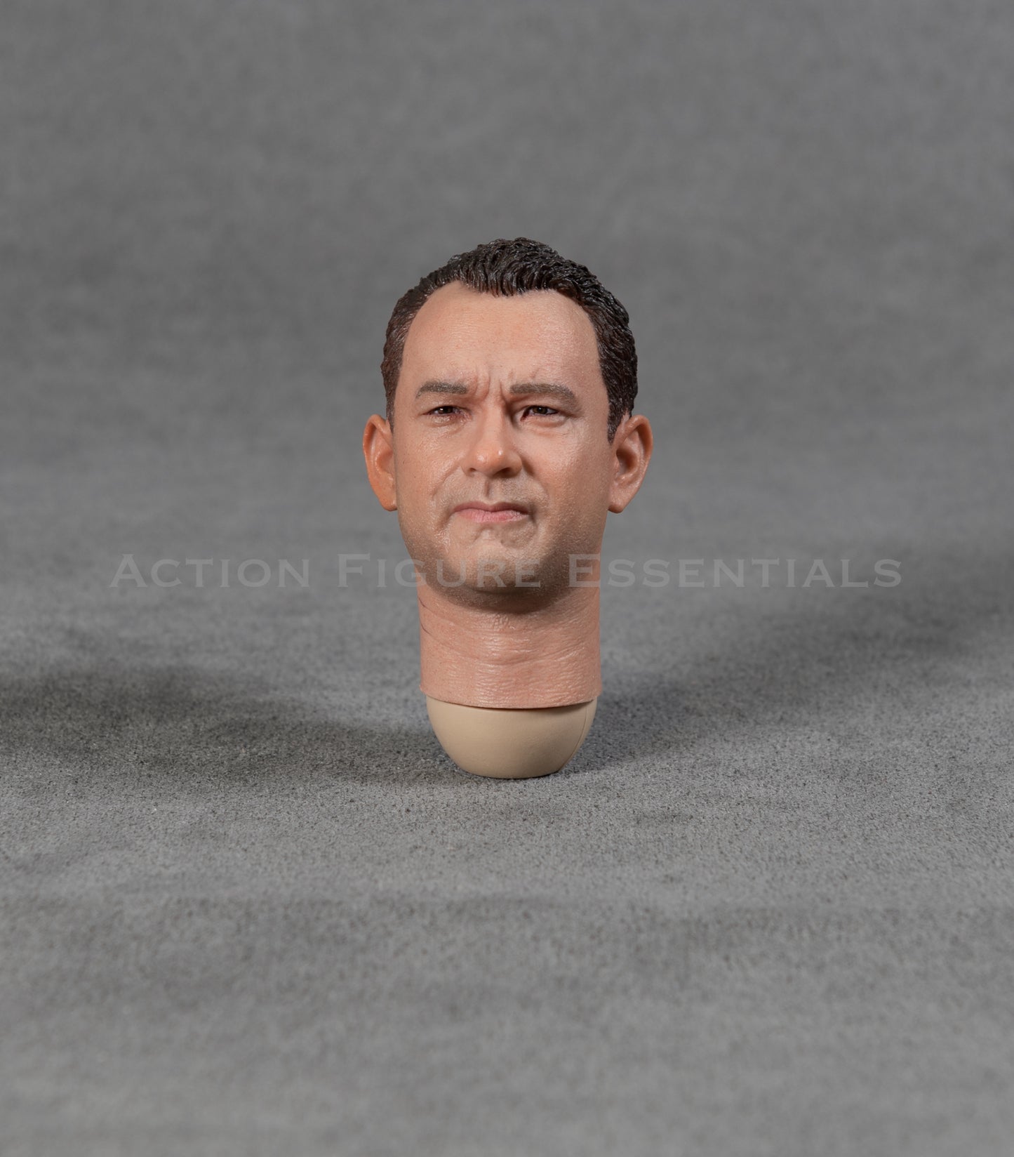 Tom Hanks Head Sculpt Custom Captain John Miller - Saving Private Ryan - World War II Army 1/6 Hot Toys DID Scale