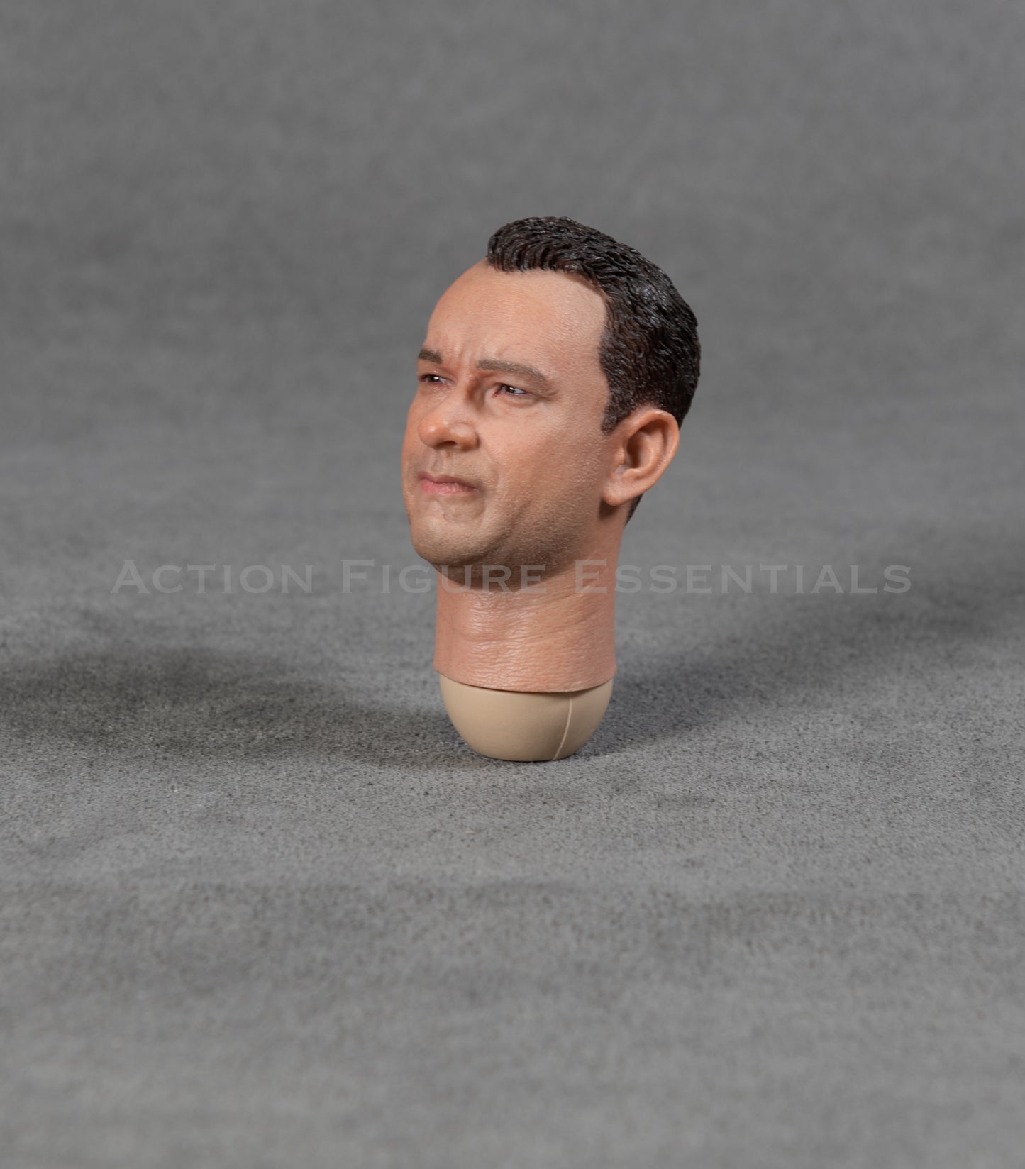 Tom Hanks Head Sculpt Custom Captain John Miller - Saving Private Ryan - World War II Army 1/6 Hot Toys DID Scale