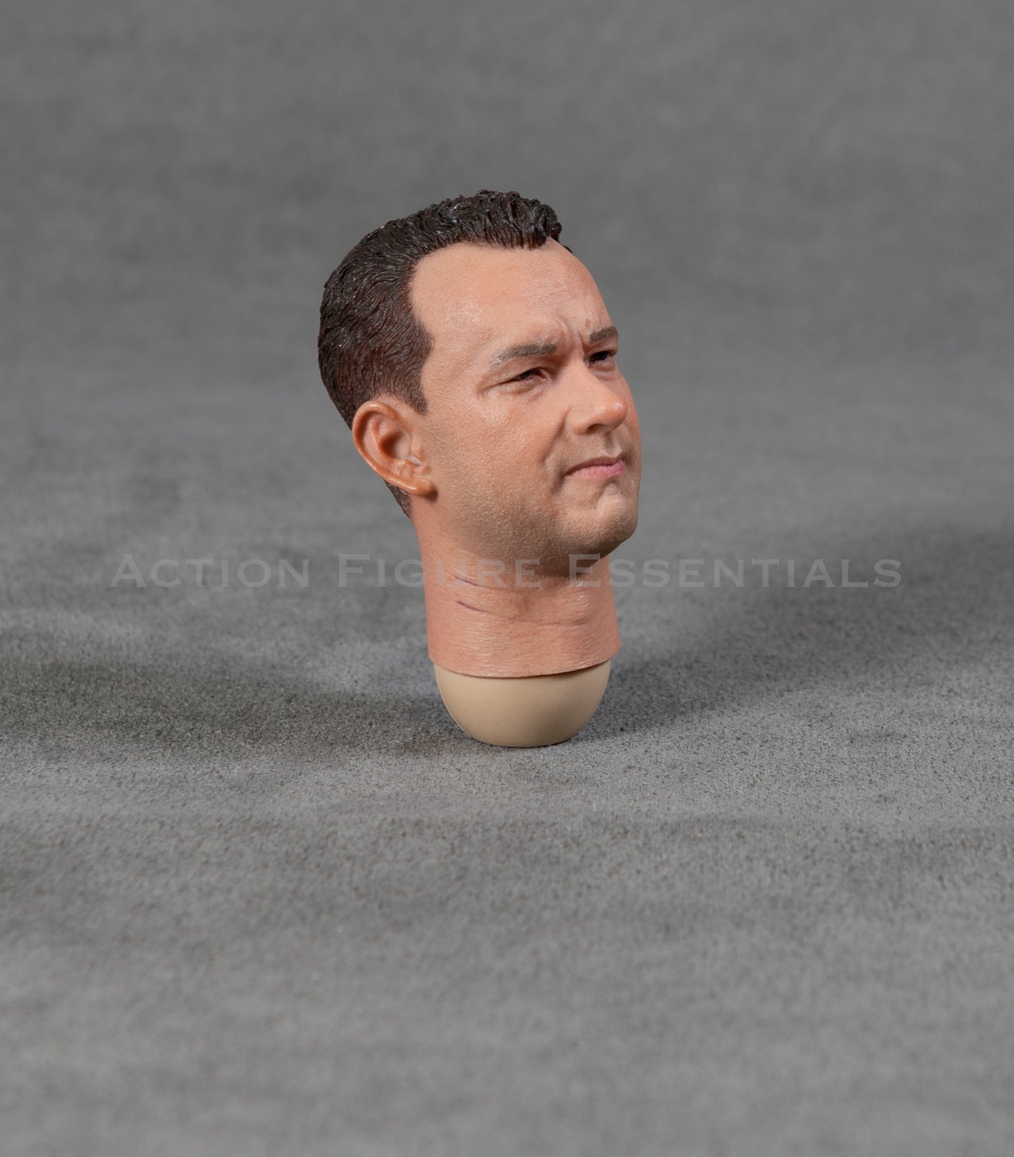 Tom Hanks Head Sculpt Custom Captain John Miller - Saving Private Ryan - World War II Army 1/6 Hot Toys DID Scale