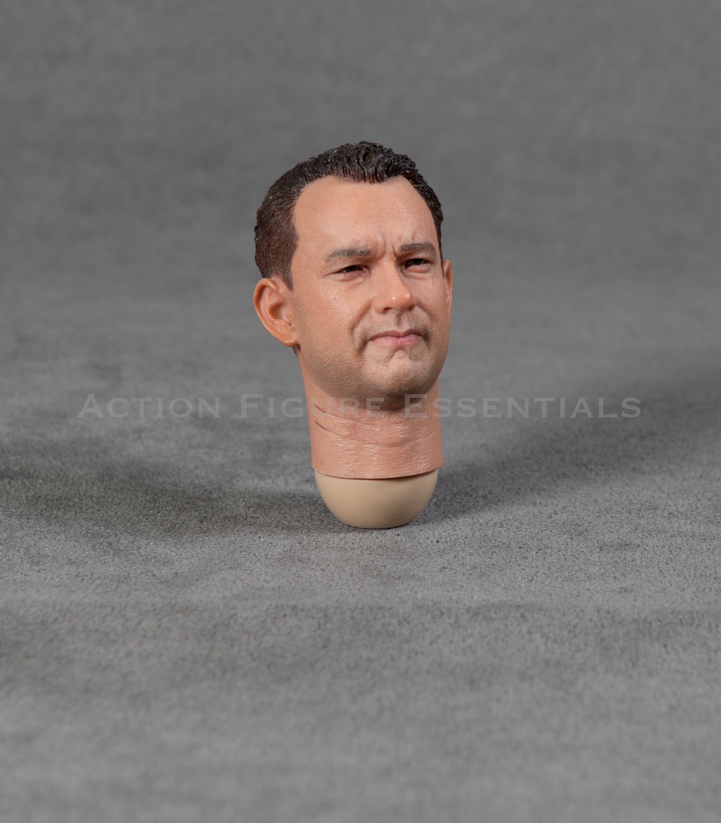 Tom Hanks Head Sculpt Custom Captain John Miller - Saving Private Ryan - World War II Army 1/6 Hot Toys DID Scale