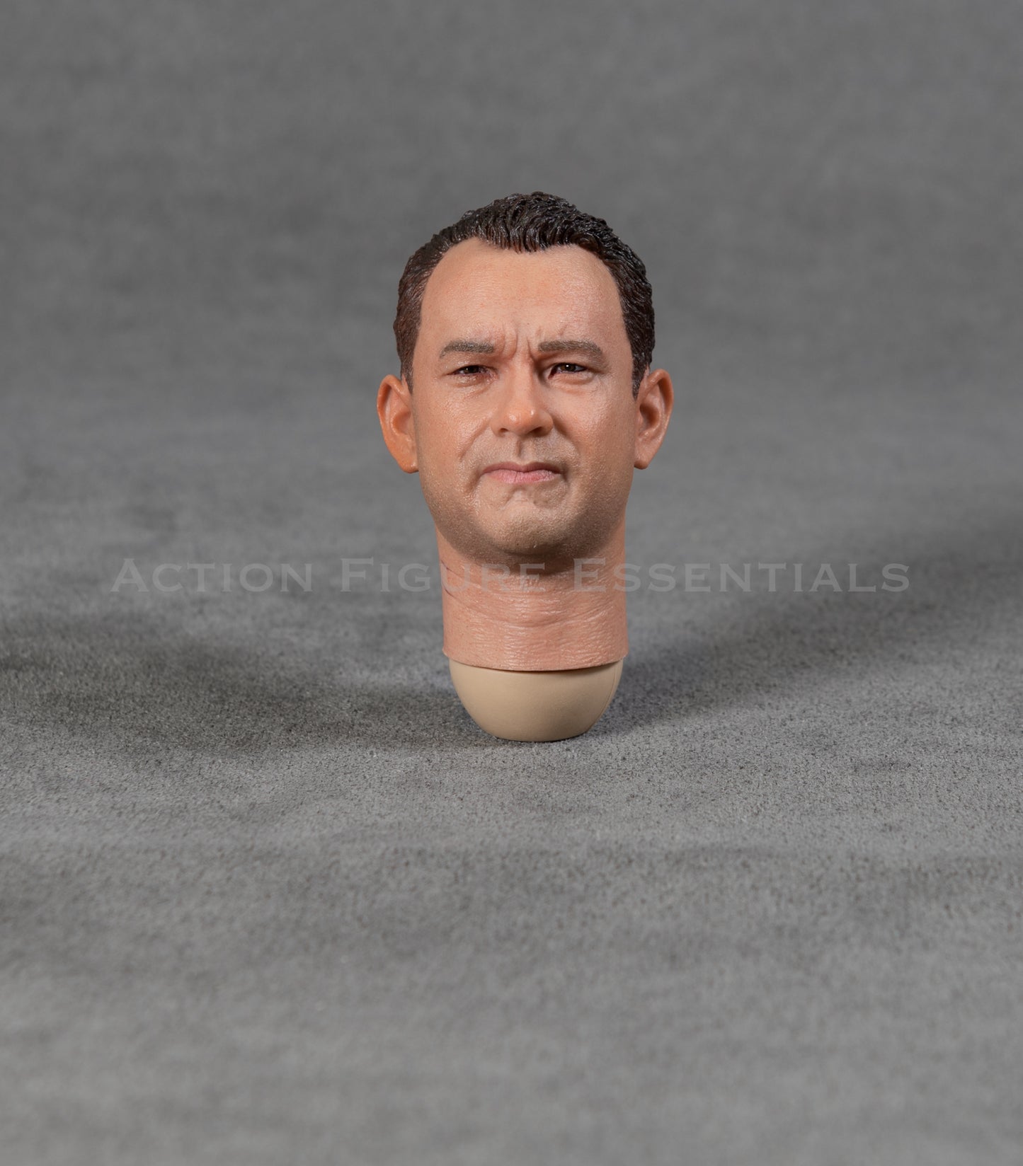 Tom Hanks Head Sculpt Custom Captain John Miller - Saving Private Ryan - World War II Army 1/6 Hot Toys DID Scale