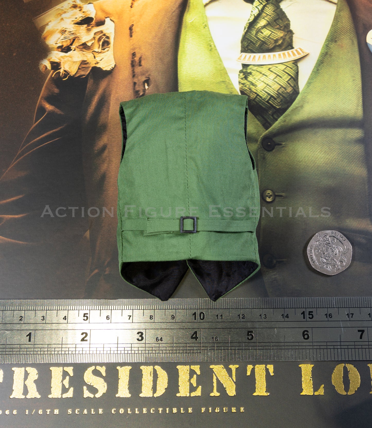 Hot Toys Loki Green Suit Vest President TMS066 Marvel 1/6 Scale Figure Part