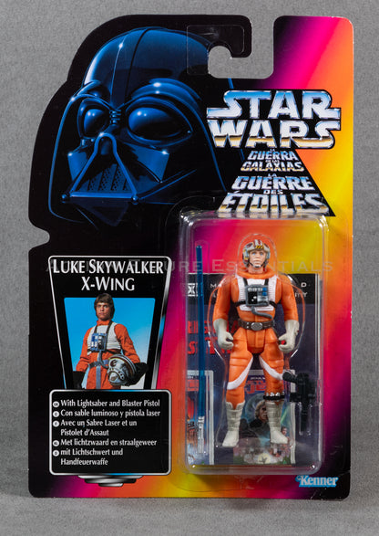 Star Wars: Power of The Force - Luke Skywalker THX - Tri Logo - 3.75" Action Figure - New Sealed Card - MOC