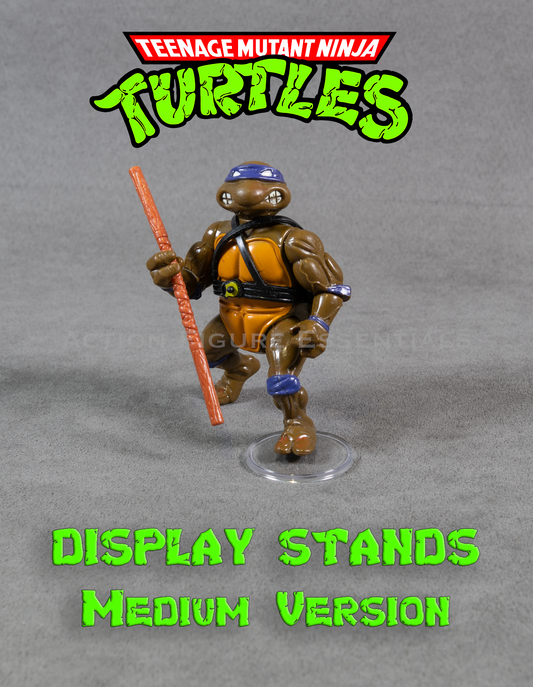 Vintage Teenage Mutant Ninja Turtles - Action Figure Display Stands - Medium - (Set of 50 Stands)